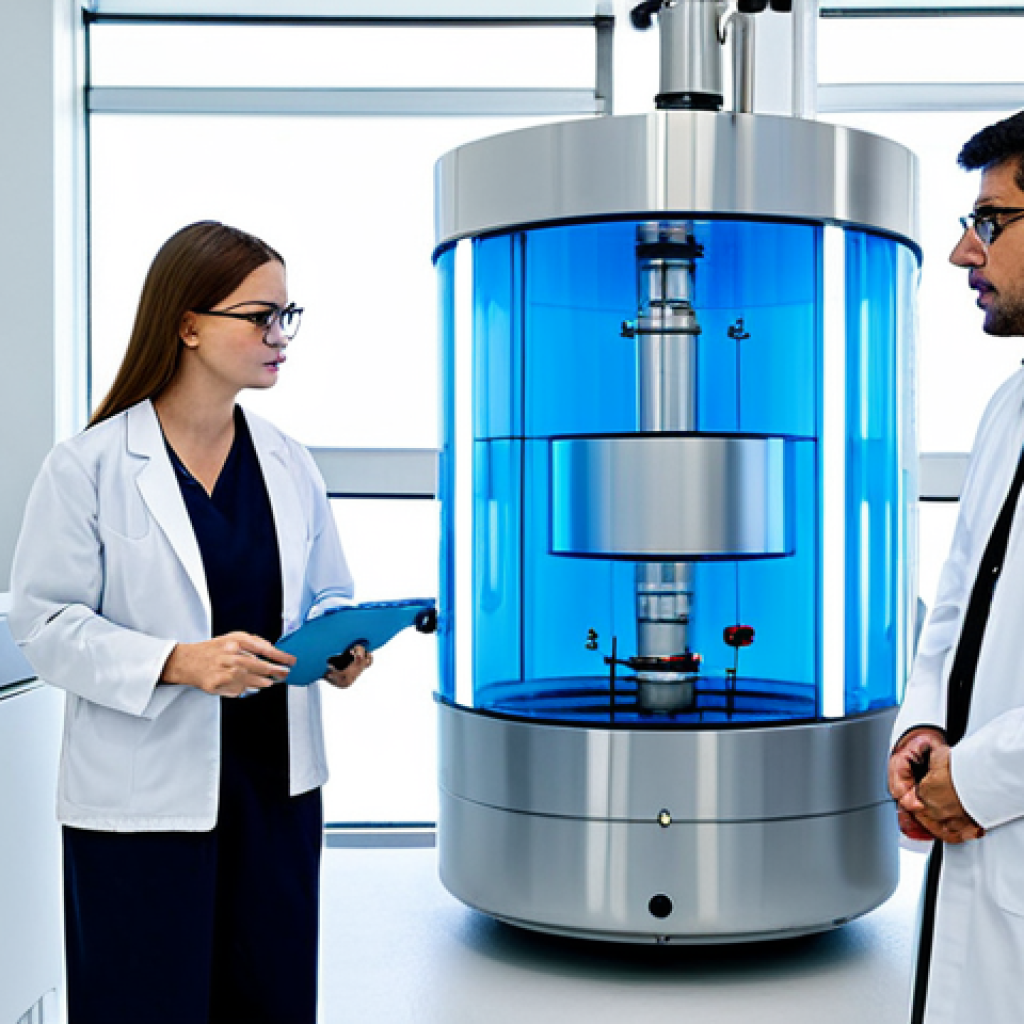 Hydrogen Storage Innovation**

"A bright, clean laboratory interior.  Scientists in professional lab coats examining a modern hydrogen fuel tank prototype.  Emphasis on advanced materials and safety features.  Fully clothed, appropriate attire, safe for work, perfect anatomy, natural proportions, professional science photography, high quality, modest."

**